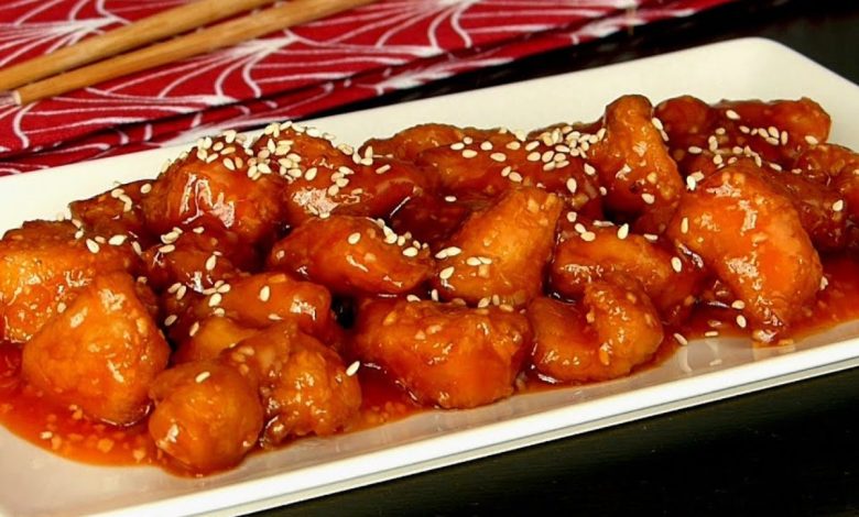 pollo agridulce chino